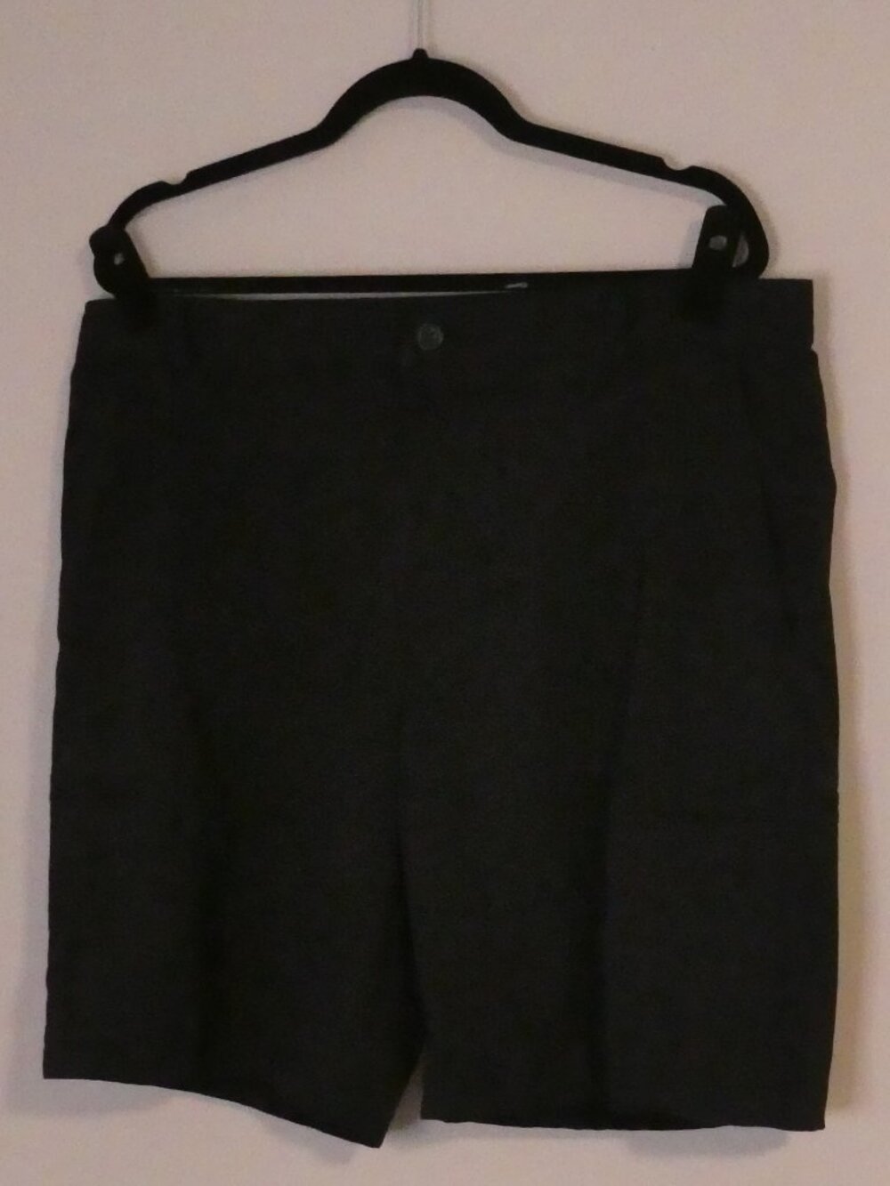 CHAPS Stretch Men's Performance Chino Shorts Dark Navy Blue - Size 38